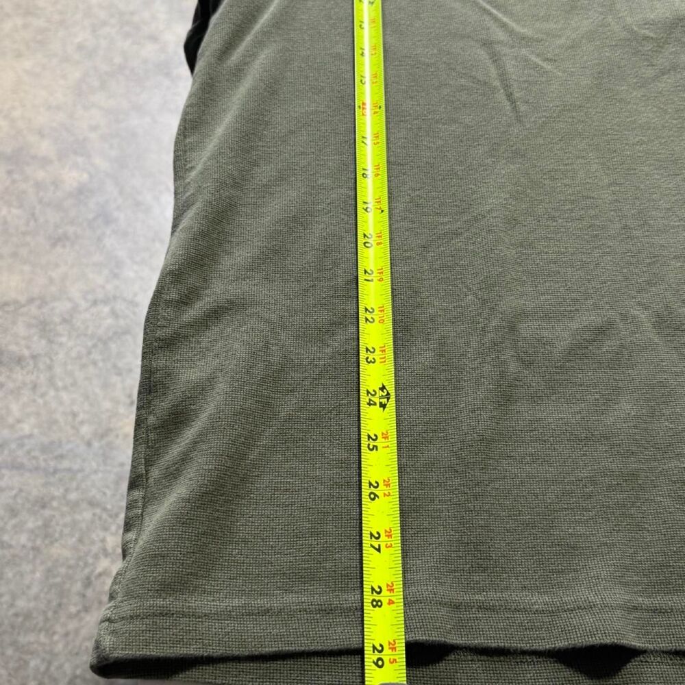 Harley-davidson Men's Green and Khaki Shirt - Picture 4 of 5